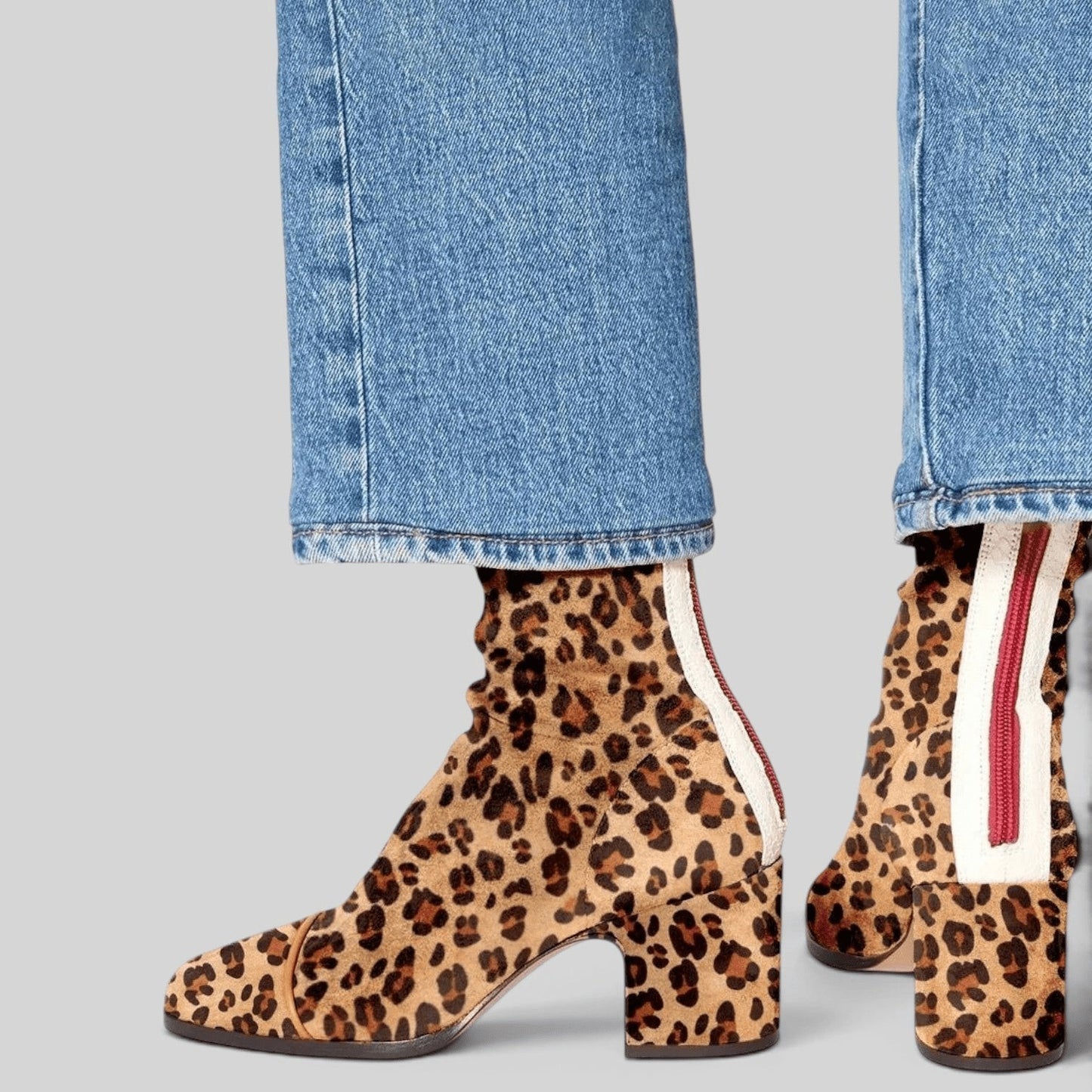 Camila | Women's Square-Toe Mid-Calf Heel Boots
