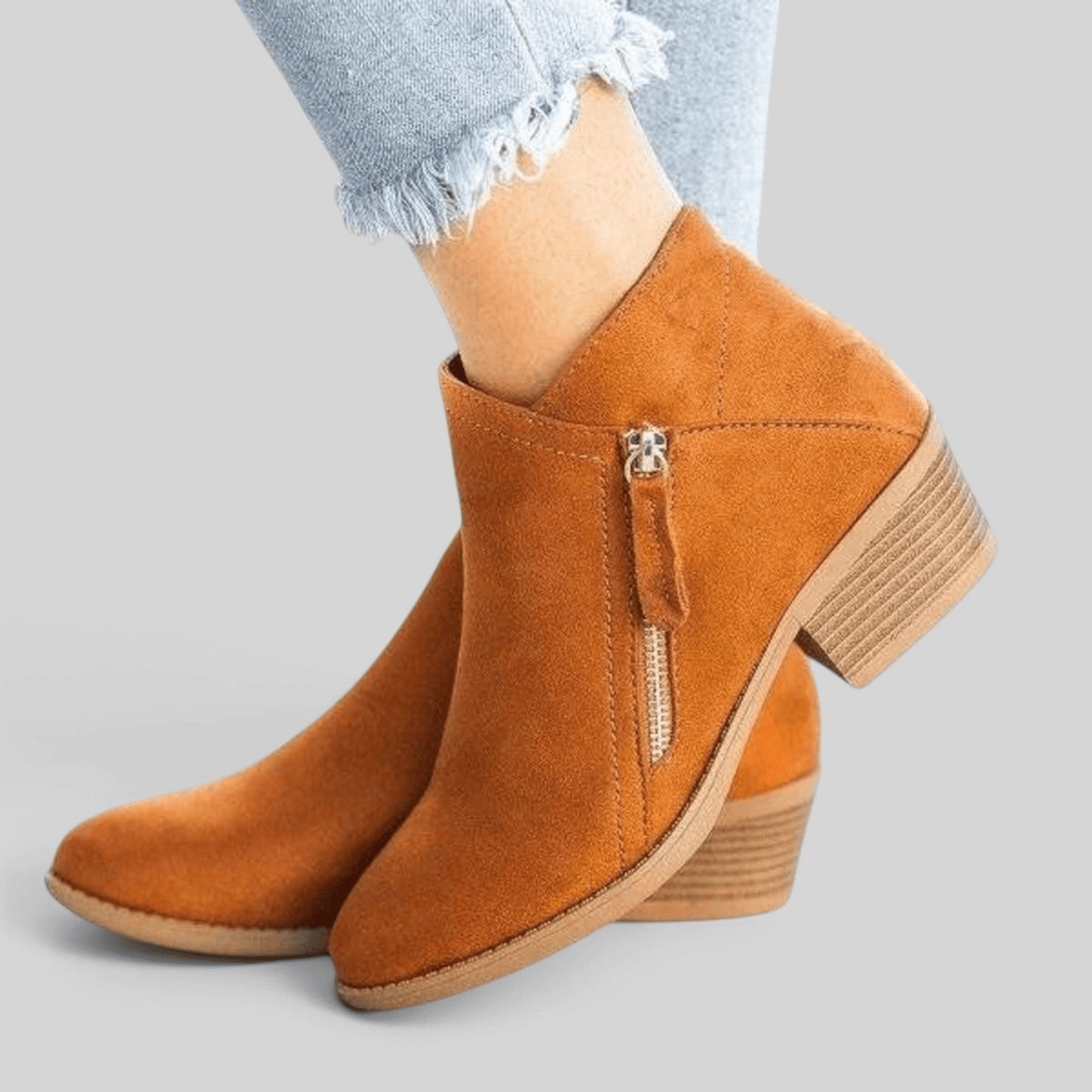 Evelyn | Women's Classic Block Heel Ankle Boots
